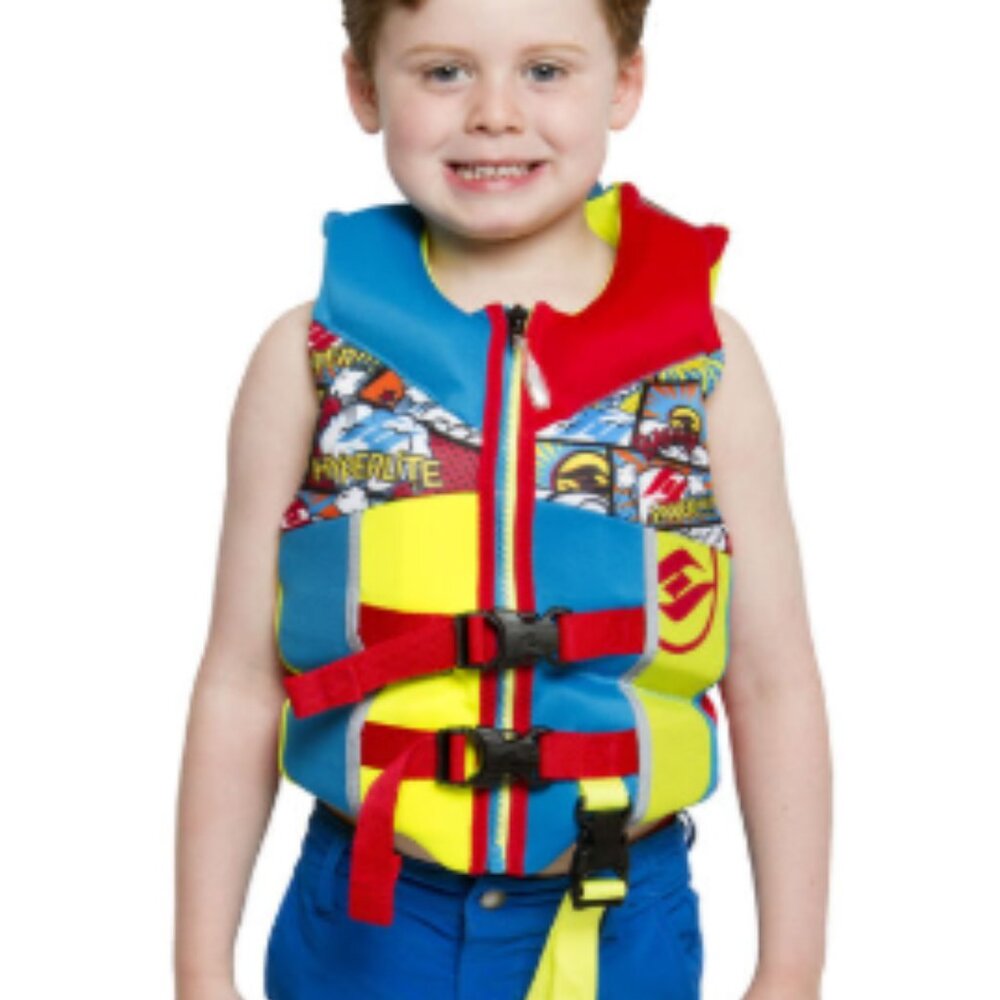 Hyperlite Pro V Child Life Jacket Red/Blue